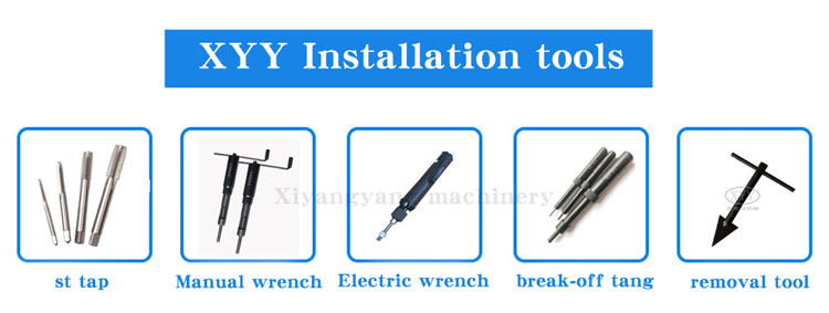 M6 * 1 * 1.5D TA2 Custom Fastener Stainless Steel Metal Wire Thread Insert