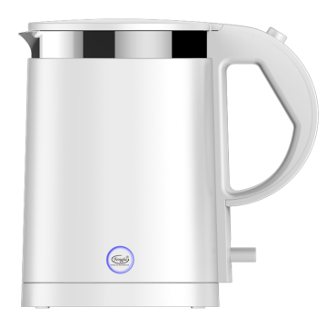 0.8L Double Wall Stainless Steel Hotel Electric Kettle
