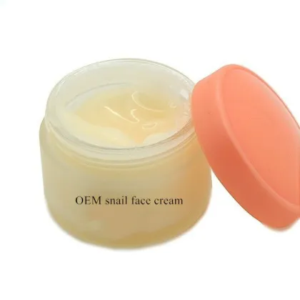Private Label Best Korean Snail Skin Whitening Cream