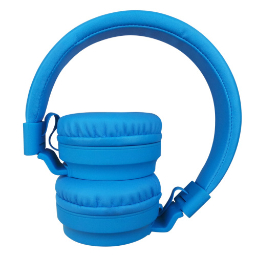 Stereo Lipat Biru Pada Headphone Telinga OEM ODM
