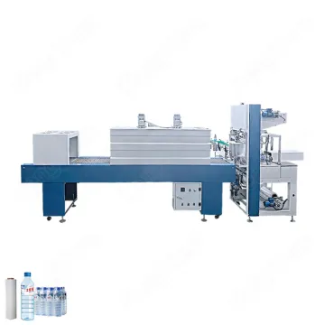 L-Shaped Cuff Type Automatic Film Wrapping and Shrink Packaging Machine for Water Bottles