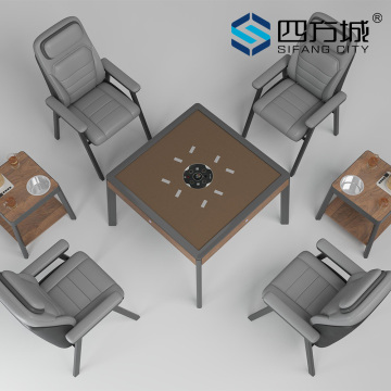 Premium Grapefruit Wood Grain Mahjong Table T660