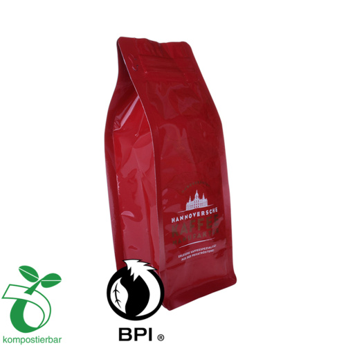 All size compostable coffee packaging bag with valve