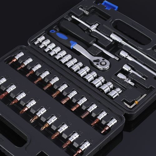 46pcs 1/4 "ソケットカスタマイズされたビットソケットセット