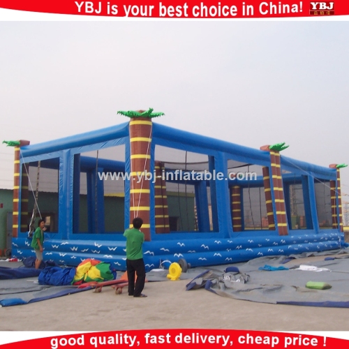 Cheap Giant Inflatable Volleyball Court Inflatable Sport Equipment