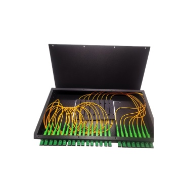 1U Rack Mount Fiber Optic Patch Panel - 24 Ports 24 Cores OEM SC LC FC/UPC APC Connectors