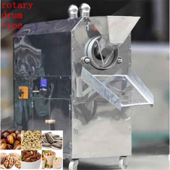 Multifunction Nuts Peanuts Corn Pumpkin Seeds Roasting Machine