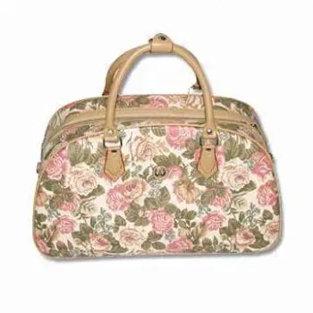 Duffel Bag, Made of 600D Microfiber, Customized Logo Printings are Accepted