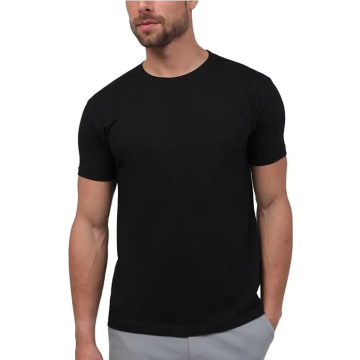Herren Kurzarm Crew Nacken Weiche T -Shirts mit Logo - S bis 4xl