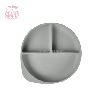 ODM/OEM Dishwasher Safe Dishes Divided Silicone Plate Kid