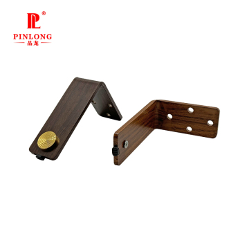Pinlong Factory Modern Style Wooden Sofa Legs with Metal Feet