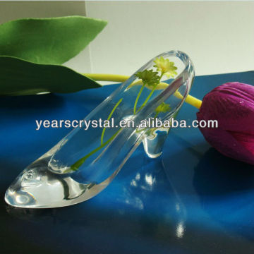 optical crystal glass shoes model(R-1438)