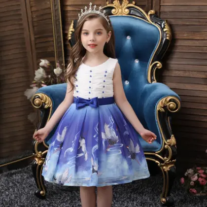 Good Price Cosplay Costumes Crane Pattern Clothes