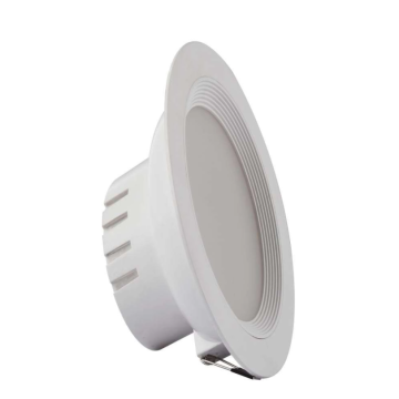 白い埋め込み式LEDダウンライト