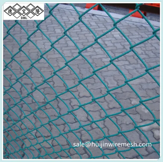 PVC Coated Diamond Wire Mesh,professional chain link fence