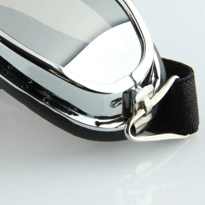 POSSBAY Pilot Cruiser Motorcycle Glasses Bike Riding Goggles Eyewear Protect Glasses Lens UV-Protection Cafe Racer