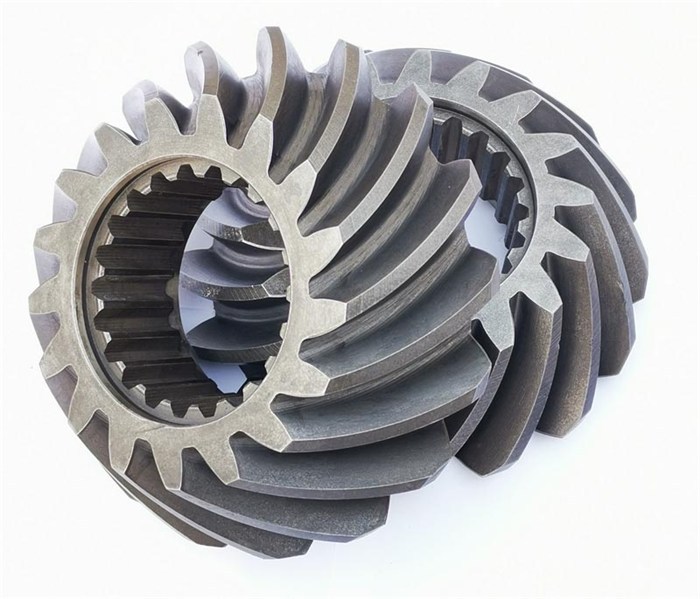High quality solid bevel gear in speed reducer