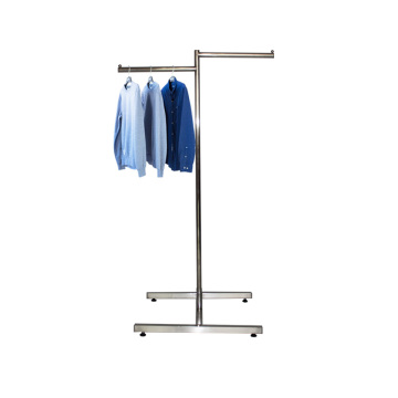 Heavy Duty Removable Two-Way Clothes Rack for European Shopping Malls