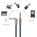 Cable de guitarra Mono Audio Plug Cable de instrumento