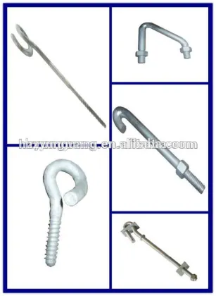 hardware fittings galvanized hex nuts