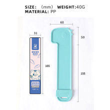 Accesorios de bocadillos Gran tamaño Strip Strip Spoon