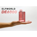 Populer Elfworld De 6000 Disposable Vape E-rokok