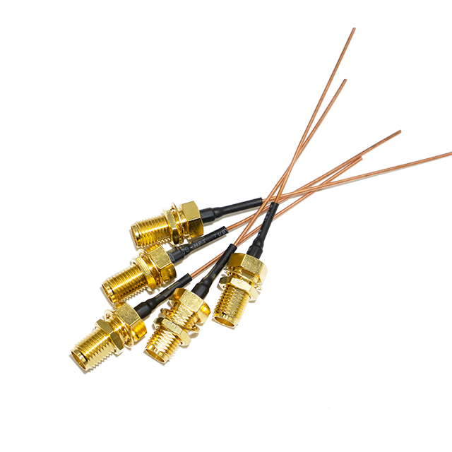 Female Right Angle Connector Rf Coaxial Cable