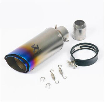 Universal 38-51mm Motorcycle Exhaust Pipe Tail Refit Muffler for ATV