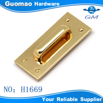 Square design for handbag lock case decoration accessories
