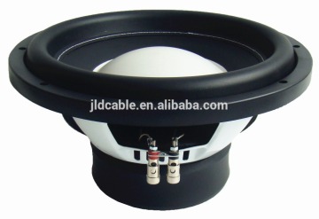 Made In China 12'' (300mm) Stamped Steel Basket In White China Subwoofer Factory Supplier