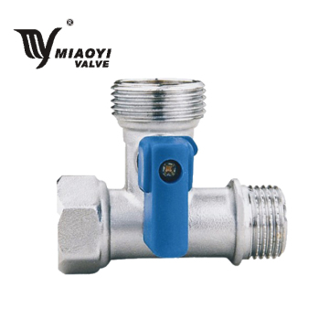 Mini PEX Connect Brass Isolation Valve for Washing Machine