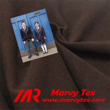 tricot yarn check fabric for school uniform