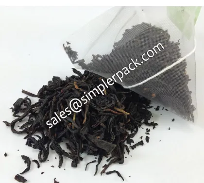 Pyramid Assam Black Tea Bag Packaging Machine with Thread and Tag