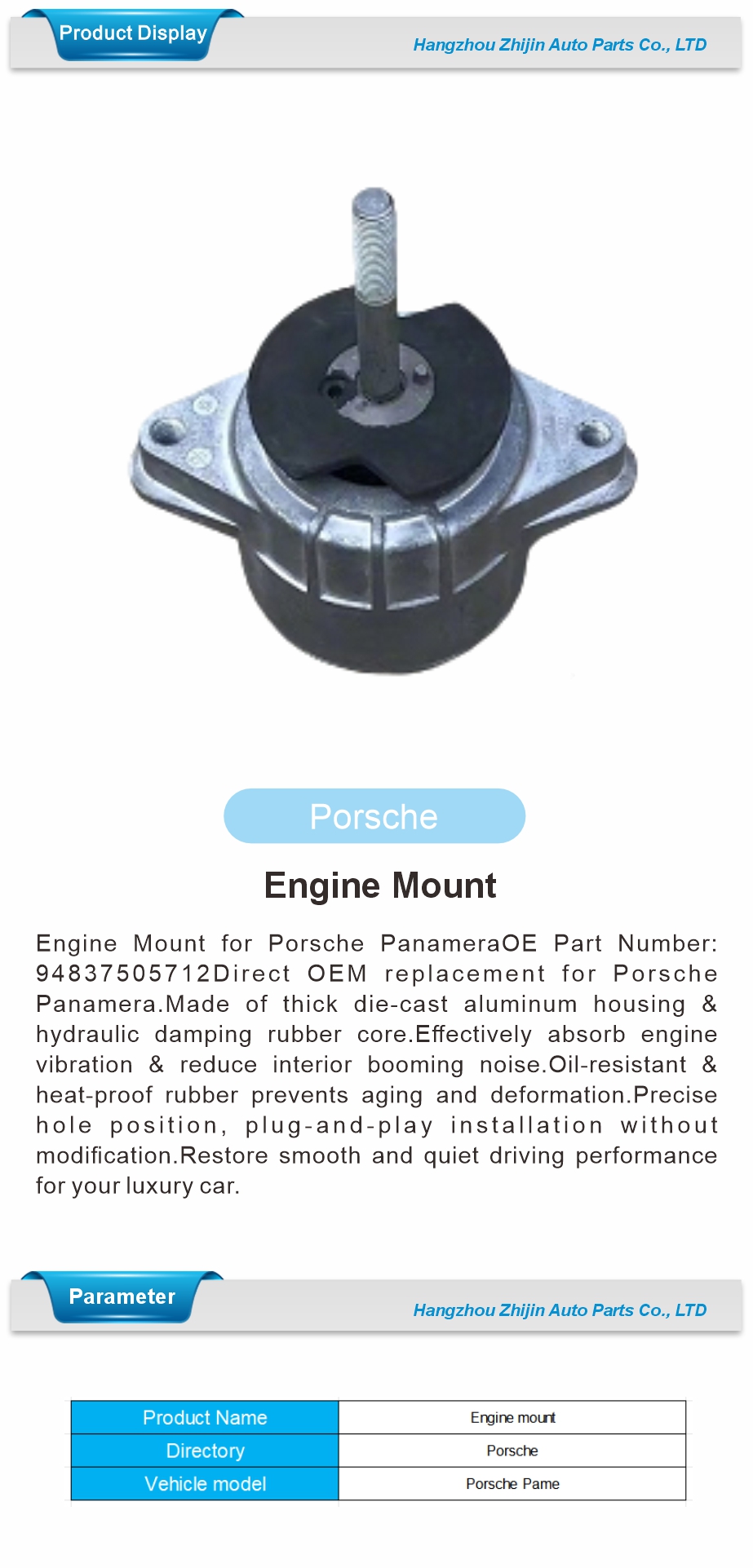 Auto Vibration Control Mount Rubber