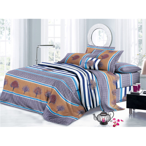 Dyed Printed Striped Home Textiles Bedding Basic Sheet