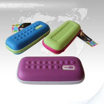 Colorful Custom Printed Eva Foam Pencil Case with Handle