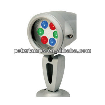 Spot LED spike light RGB flood light outdoor round CE 2015 china