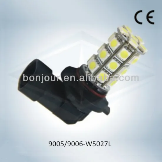 27smd 5050 led flashing lights 12v car led auto light H1 H7 H4 H3 H8 H11 880 881 9005 9006 led fog light