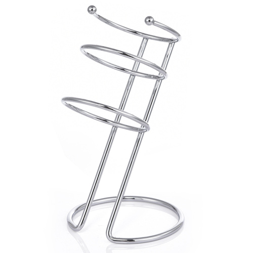 Beauty metal standing hair dryer holder rack