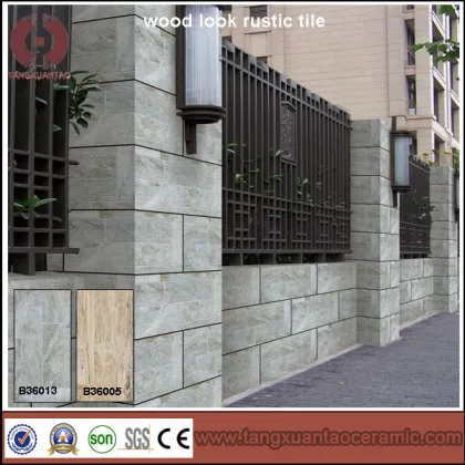 300*600mm Euro design cultural stone look rustic outside wall tile