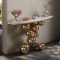 Light luxury high-end porch table modern entrance p