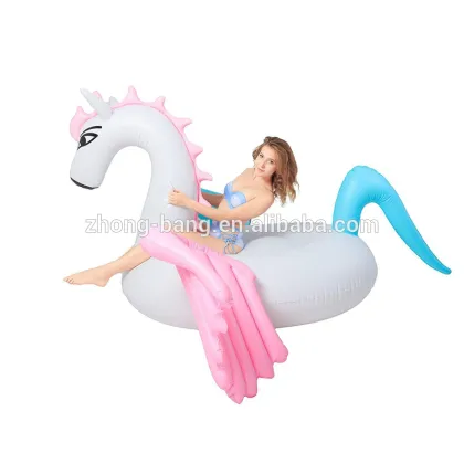 Inflatable Pegasus Pool Float Candy color pegasus pool mattress