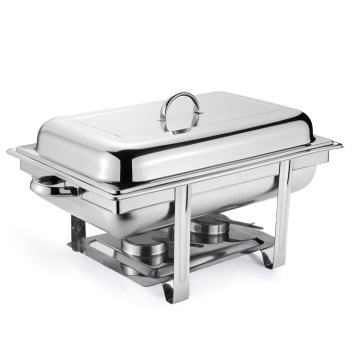 Customizable Luxury Straight Foot Chafing Dish Buffet Set - High Grade Food Warmers