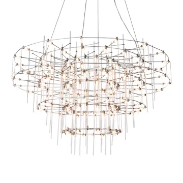 INSHINE Beaded Long Hanging Chandelier