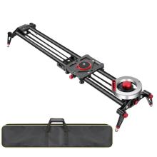 Neewer Camera Slider Video Track Dolly Rail Stabilizer 39-inch/100cm Flywheel Counterweight with Light Carbon Fiber Rails