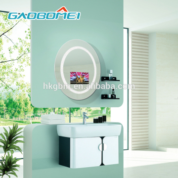 Gaobomei 16" smart TV mirror hotel tv bathroom magic mirror lcd tv