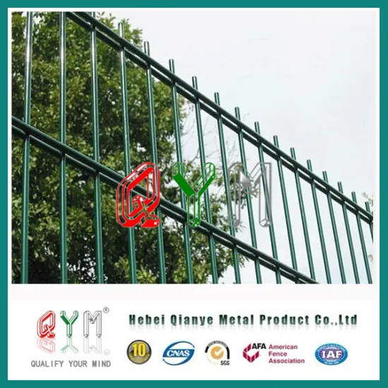 Qym Welded Metal Fence with Double Horizontal Wire