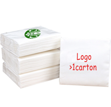 Custom logo Print Restaurant bar Paper Tissue Napkin