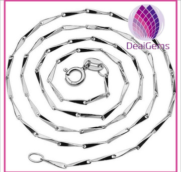 925 sterling silver seed chain female ollarbone chain, necklace for woman