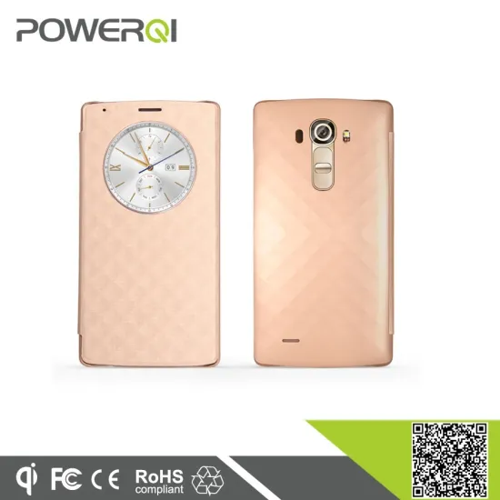 Qi wireless charger module receiver cover for LG G4